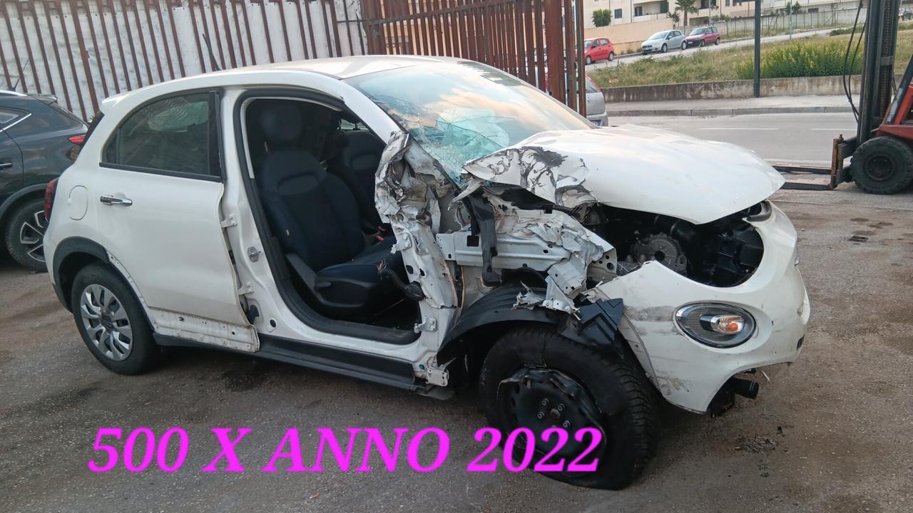 Fiat 500X incidentata sinistrata mondialcars 022