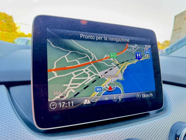 MERCEDES-BENZ B 180 SPORT+NAVI+LED+RCAM+PELLE-TEX+CRUISE+17BLACK