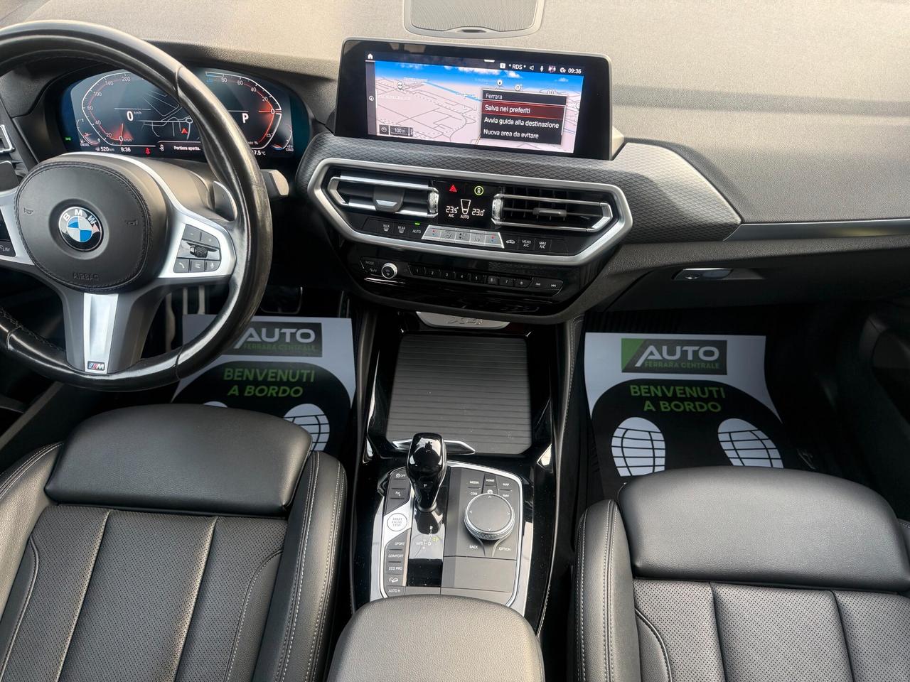 Bmw X4 Total Black 190cv xDrive20d mhev 48V Msport Unico proprietario Tagliandi BMW