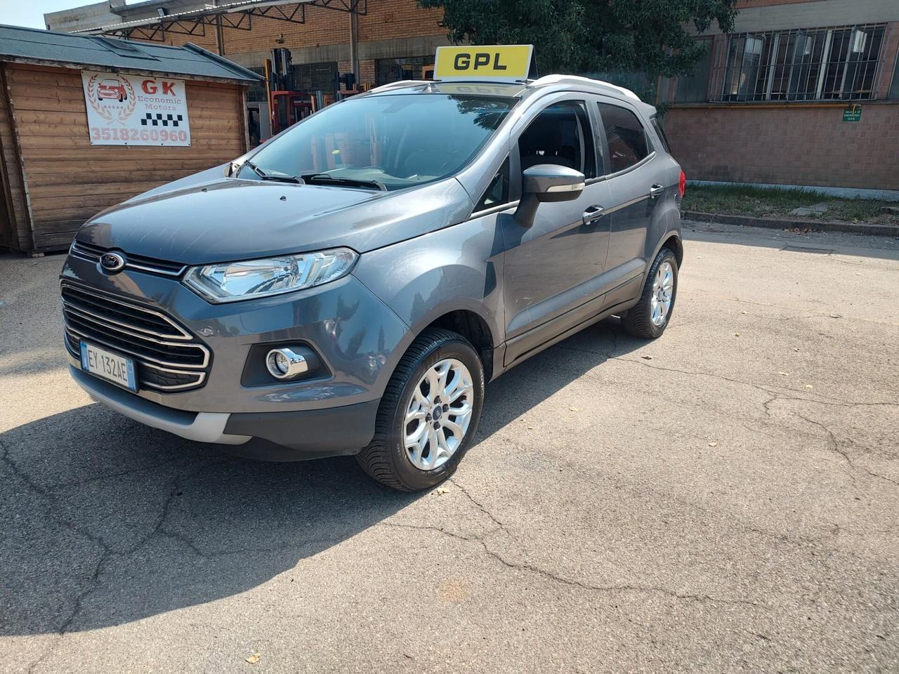 Ford EcoSport 1.5 110 CV Titanium BENZINA\GPL, OK NEOPATENTATI, GARANZIA L.12 MESI