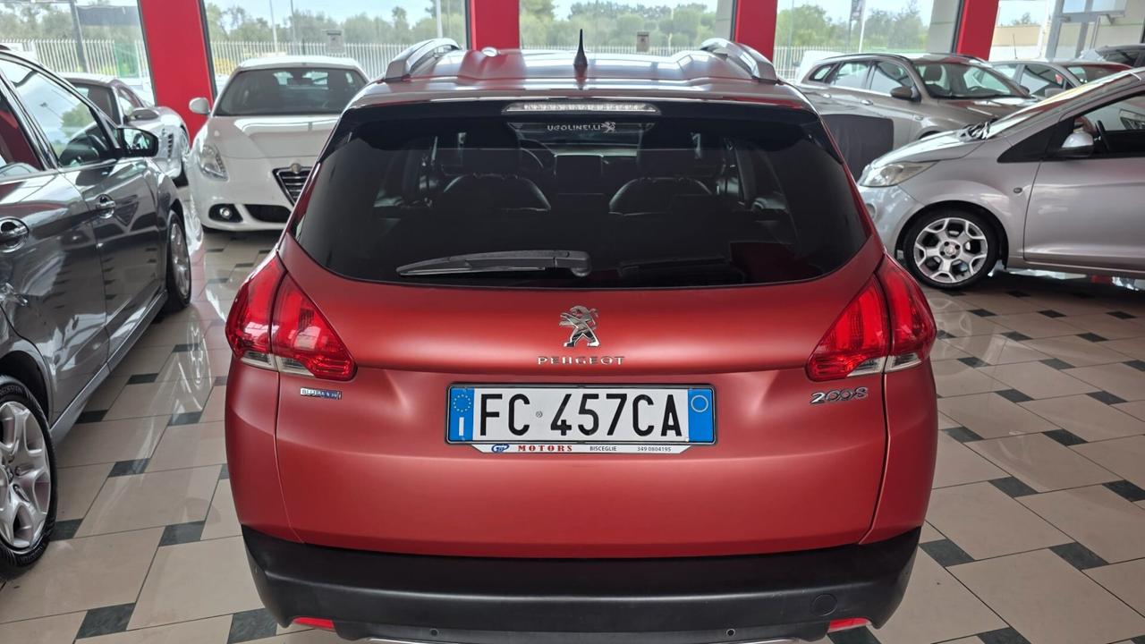 Peugeot 2008 BlueHDi 120 S&S Allure Red matt