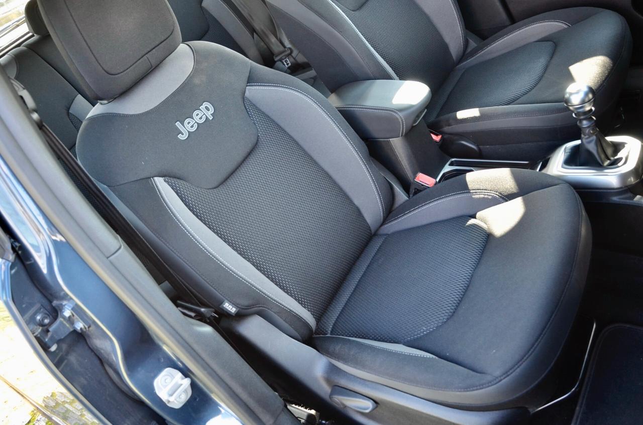 JEEP RENEGADE 1.6 MJT LIMITED 2WD 130cv, PREZZO REALE, SERVICE JEEP, UFF ITALIANA, EURO 6D, APPLE ANDROID, RETROCAMERA, PERMUTE