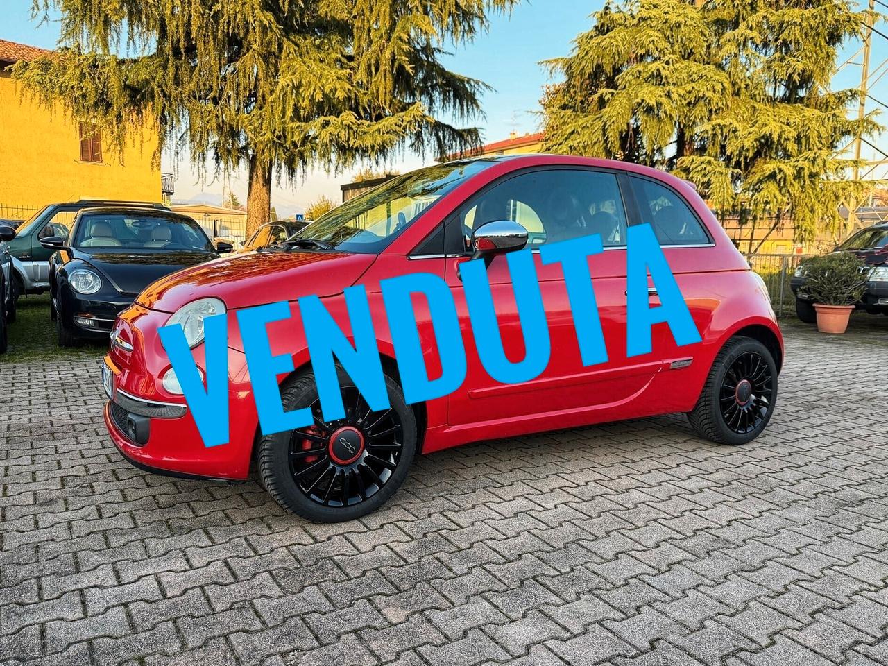 Fiat 500 1.4 AUTOMATICA OK NEOPATENTATI TETTO PANORAMICO PELLE