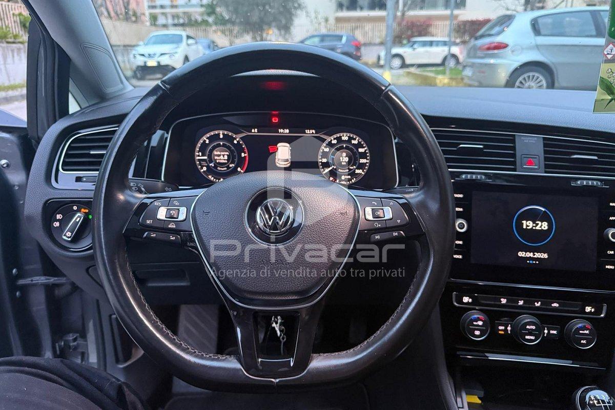 VOLKSWAGEN Golf 1.6 TDI 115 CV 5p. Executive BlueMotion Technology