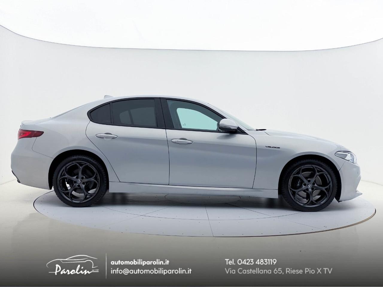 Alfa Romeo Giulia 2.2 t Veloce Q4 210 cv auto Bianco Lunare