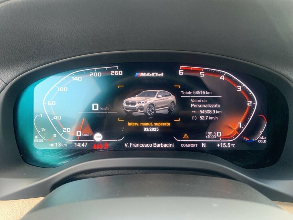 BMW X4 M 40 d Mild Hybrid 48V xDrive Steptronic