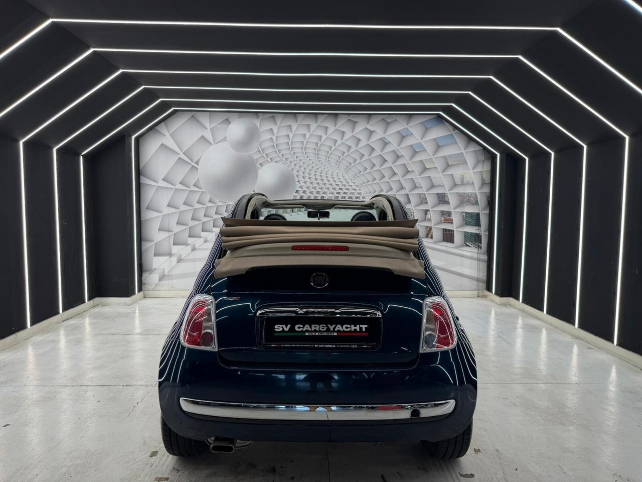 Fiat 500 CABRIO-SPORT-1.2 69CV-KM CERTIFICATI-12 MESI GARANZIA-PERMUTE