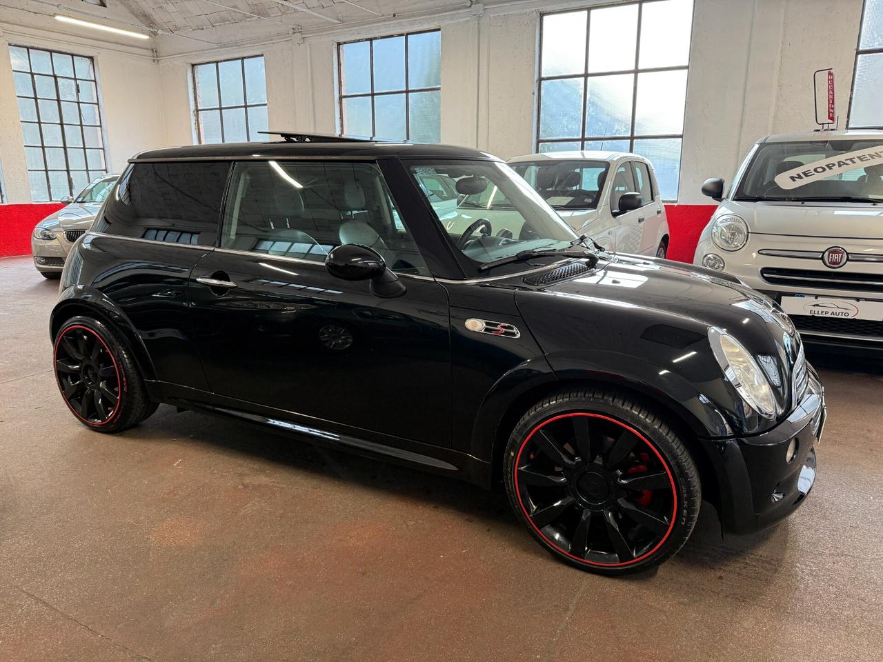 Mini 1.6 COOPER S KIT JCW ORIGINALE 200cv - TETTO - PELLE