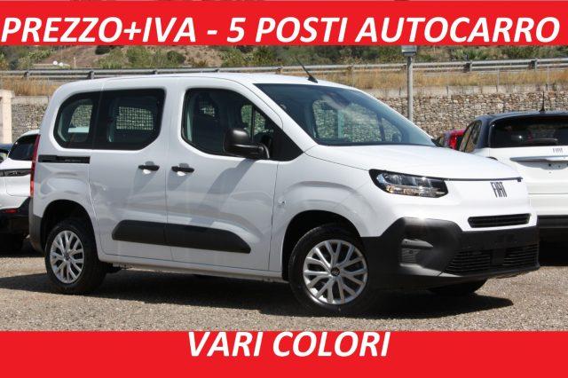 FIAT Doblo Doblò 1.5 BlueHdi 100CV Combi N1 5 POSTI AUTOCARRO