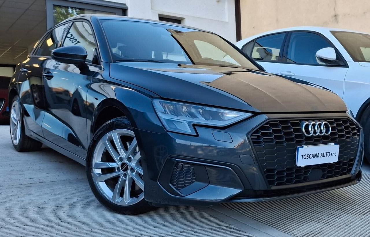 Audi A3 SPB 35 TDI S tronic cerchi 17 Navigazione