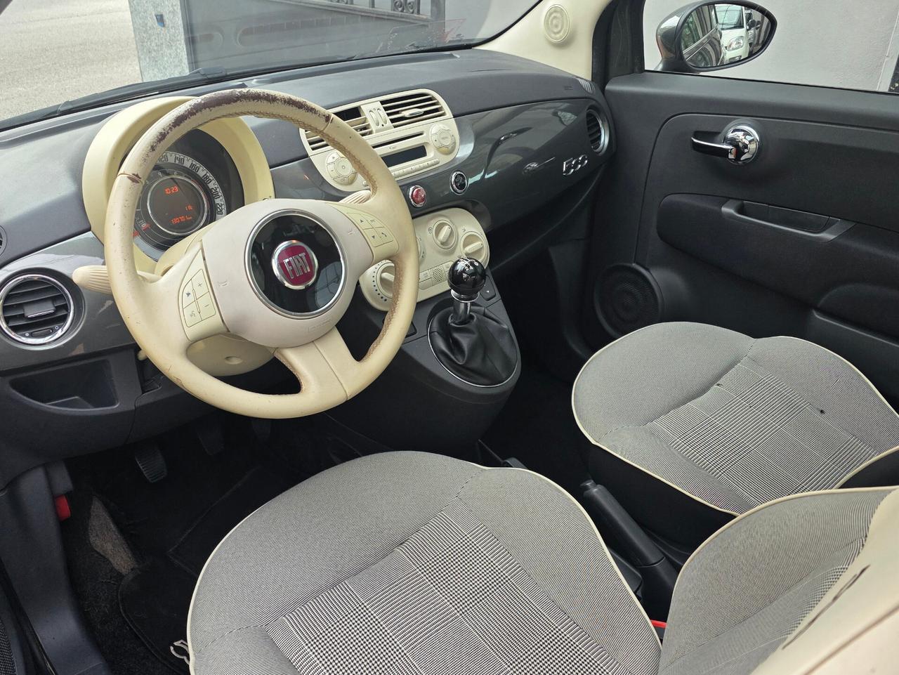Fiat 500 1.2 Lounge *tetto panoramico *neopatentati