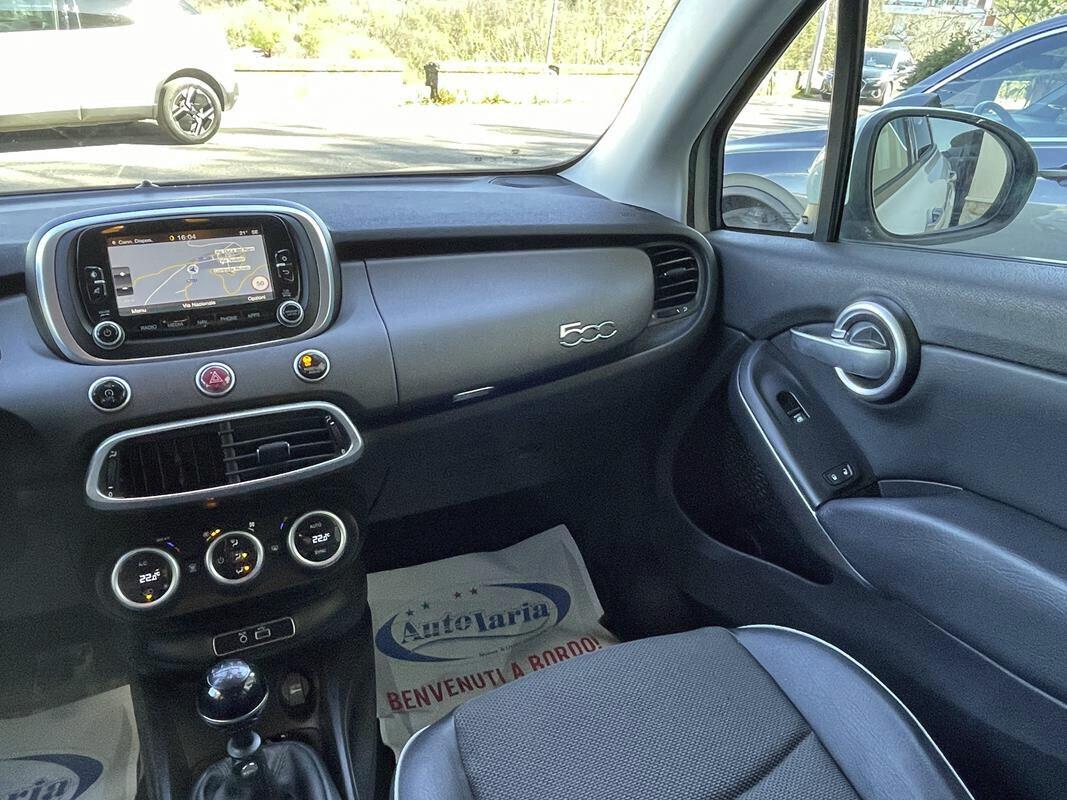 Fiat 500X 1.6 MultiJet 120 CV Cross Plus "UCONNECT 7" HD Live Navigatore, Fari Bixeno, Cerchi da 18"