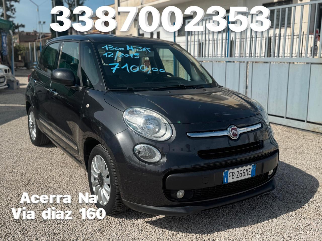 Fiat 500L 1.3 Multijet 95 CV Lounge km 89000 certificati nord italia 12/2015