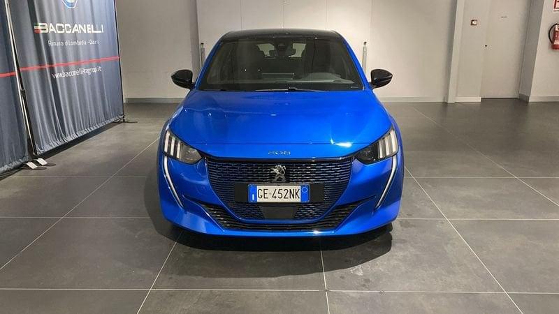 Peugeot 208 motore elettrico 136 CV 5 porte GT