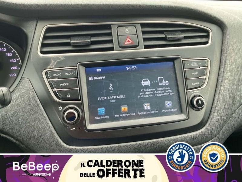 Hyundai i20 5P 1.2 MPI CONNECTLINE ECONEXT GPL 73CV