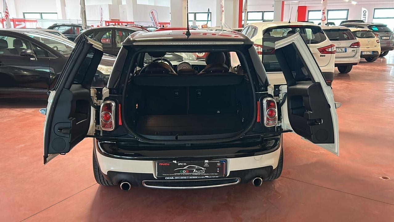 MINI COOPER S CLUBMAN- CAMBIO AUT. Benz.1.6 CV 184 con km 121.216 Garanzia 12 mesi