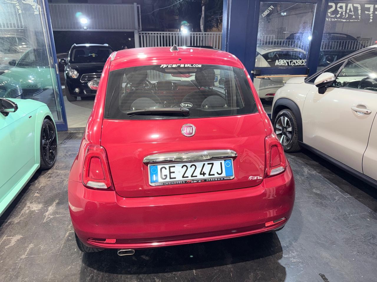 Fiat 500 1.0 Hybrid Red