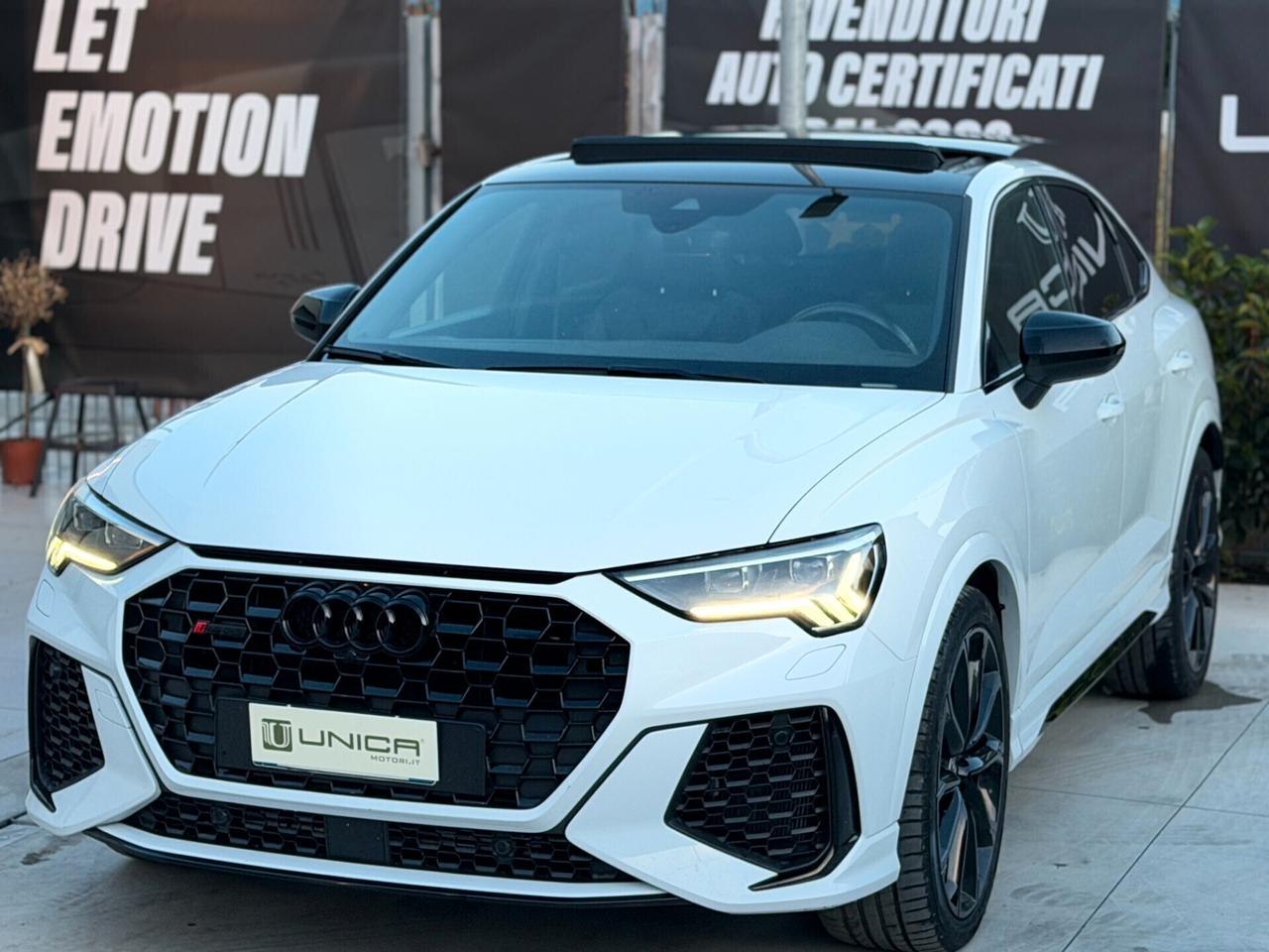 Audi Q3 RS 2.5 400 CV SPB QUATTRO S-TRONIC AUTOCARRO N1 ESENTE BOLLO IVA ESPOSTA