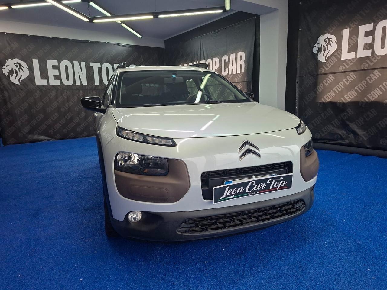 Citroen C4 Cactus tetto in vetro bianco perlato full