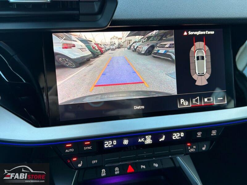 Audi A3 A3 SPB 35 TFSI 150 Cv S-Line int ext - Gusci pelle, LED, Camera, Portellone ecc