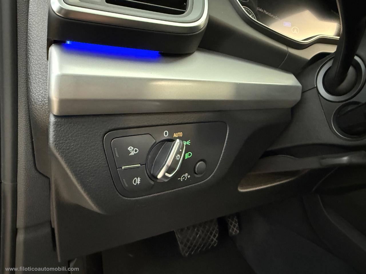 AUDI Q5 II 40 TDI MHEV 12V 204CV qu. S tr. S line UNICO PROPRIETARIO FARI MATRIX