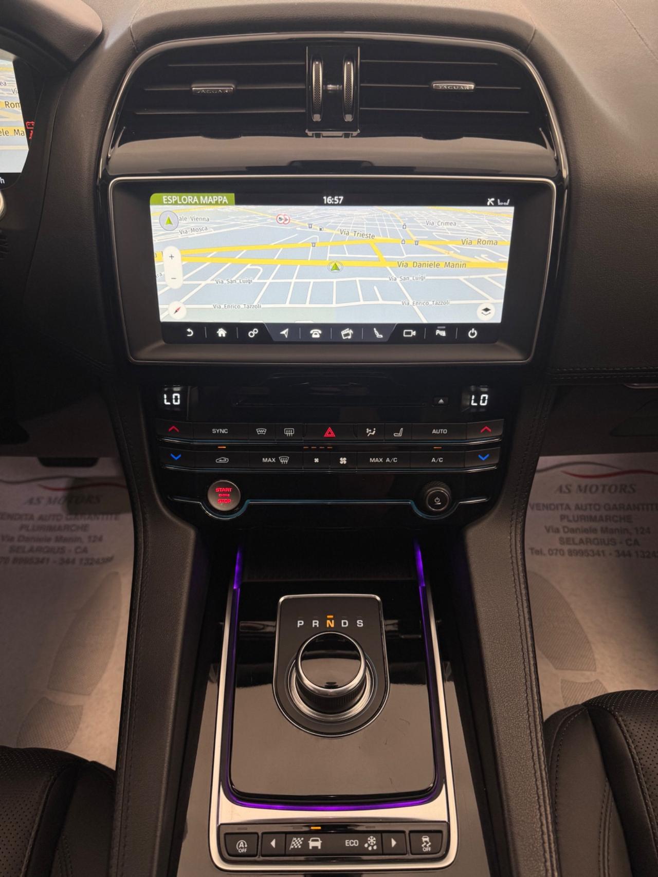Jaguar F-Pace 2.0 D 180 CV AWD R-Sport Tetto