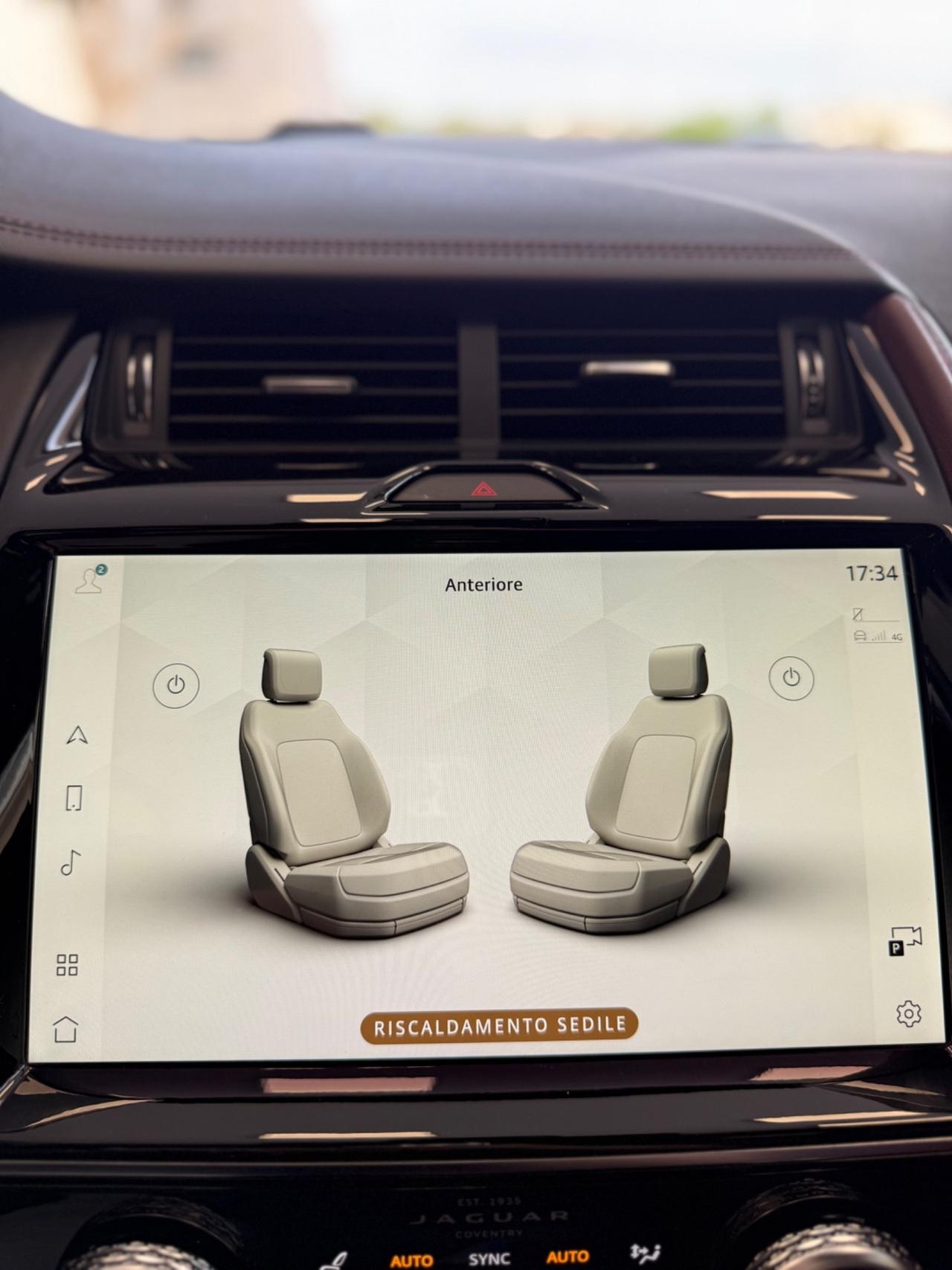 Jaguar E-Pace mhev R-Dynamic 204cv VIRTUAL COCKPIT.TELECAMERA 360*,NAVI,APPLE CARPLAY,INTERNI PELLE CARTIER