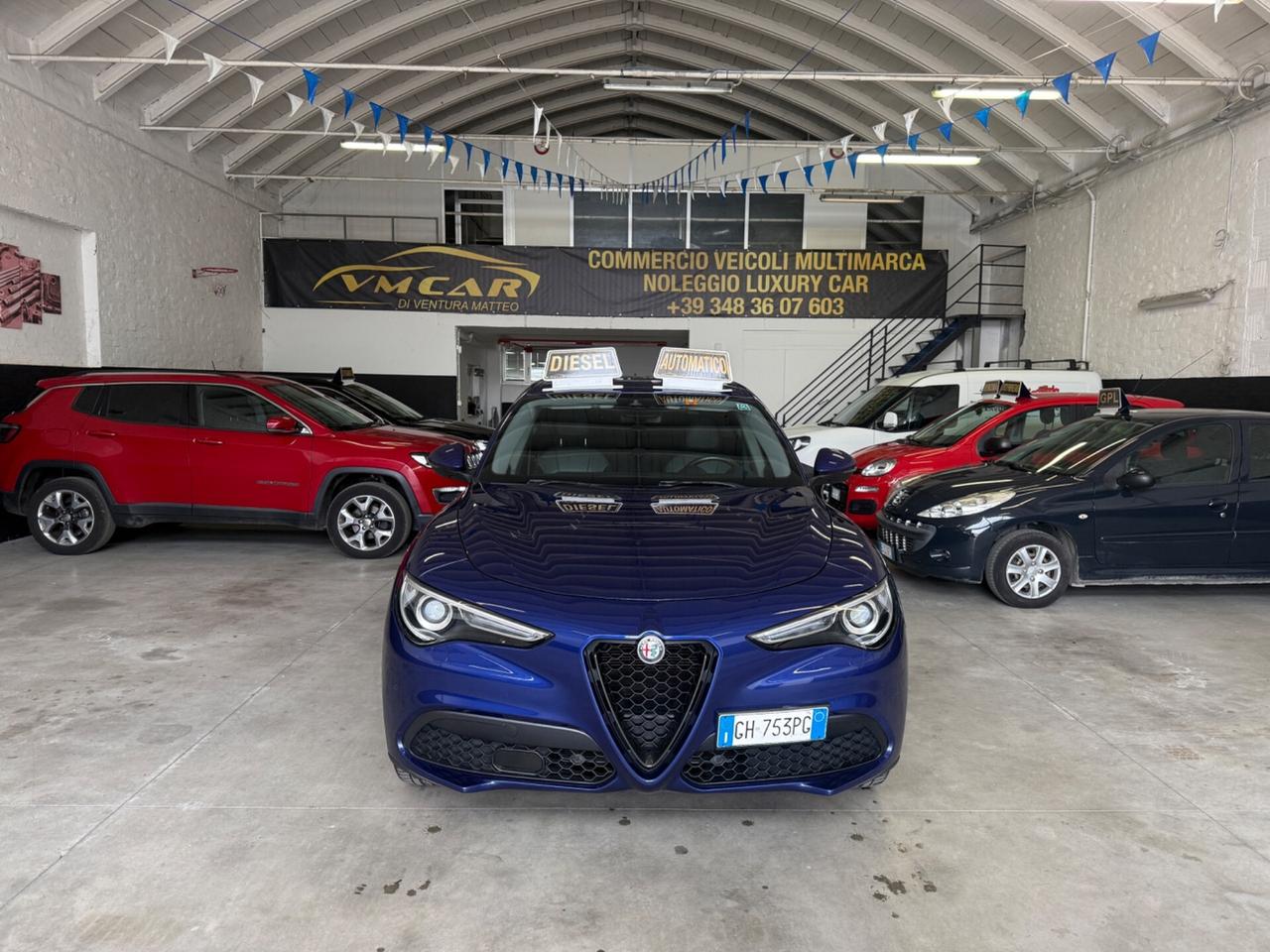 Alfa Romeo Stelvio 2.2 Turbodiesel 190 CV AT8 Q4 Sprint