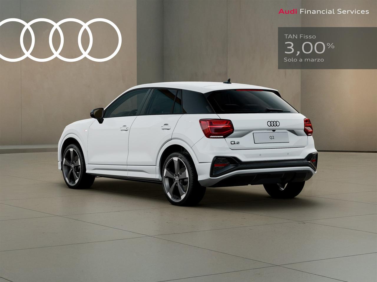 Audi Q2 30 2.0 tdi identity black