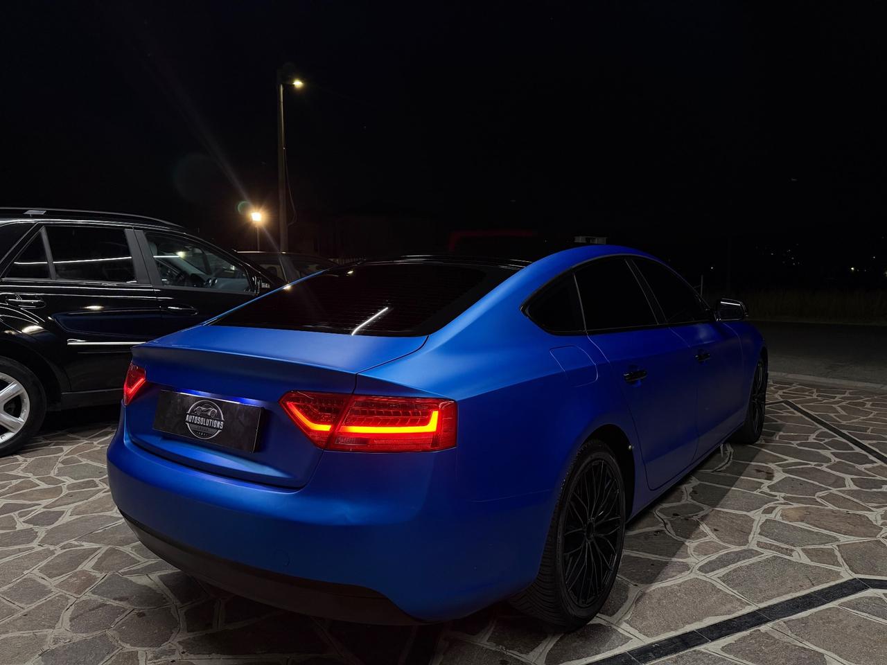Audi A5 Sportback 2.0 tdi 177cv s-tronic Wraping Blu Opaco
