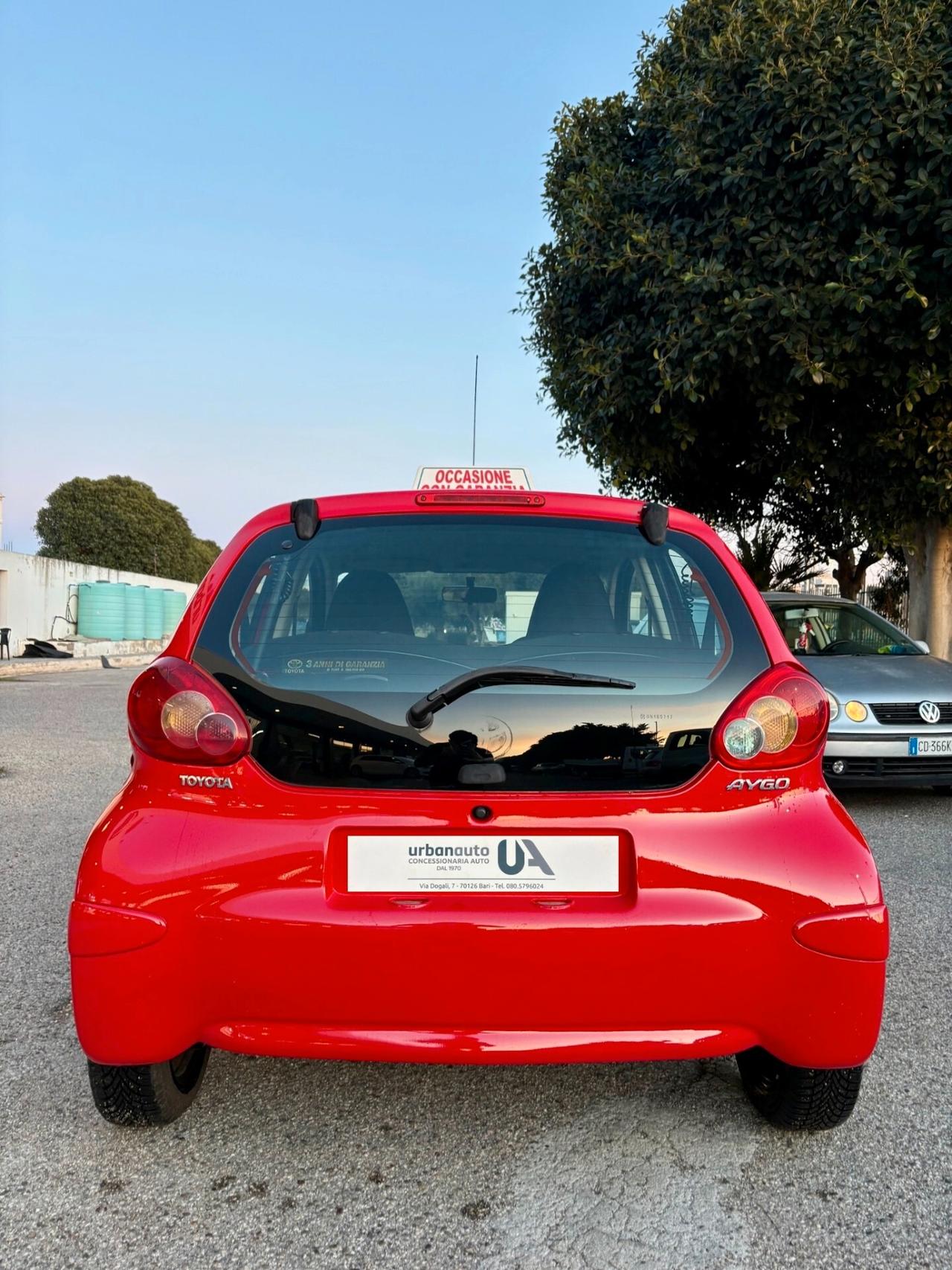 Toyota Aygo 1.0 12V VVT-i 5 porte Now