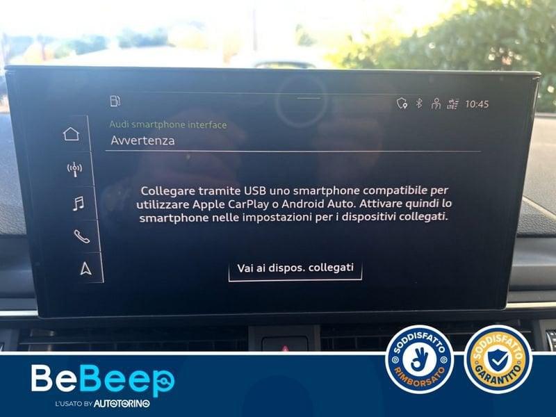 Audi A4 AVANT 35 2.0 TDI MHEV BUSINESS ADVANCED 163CV S