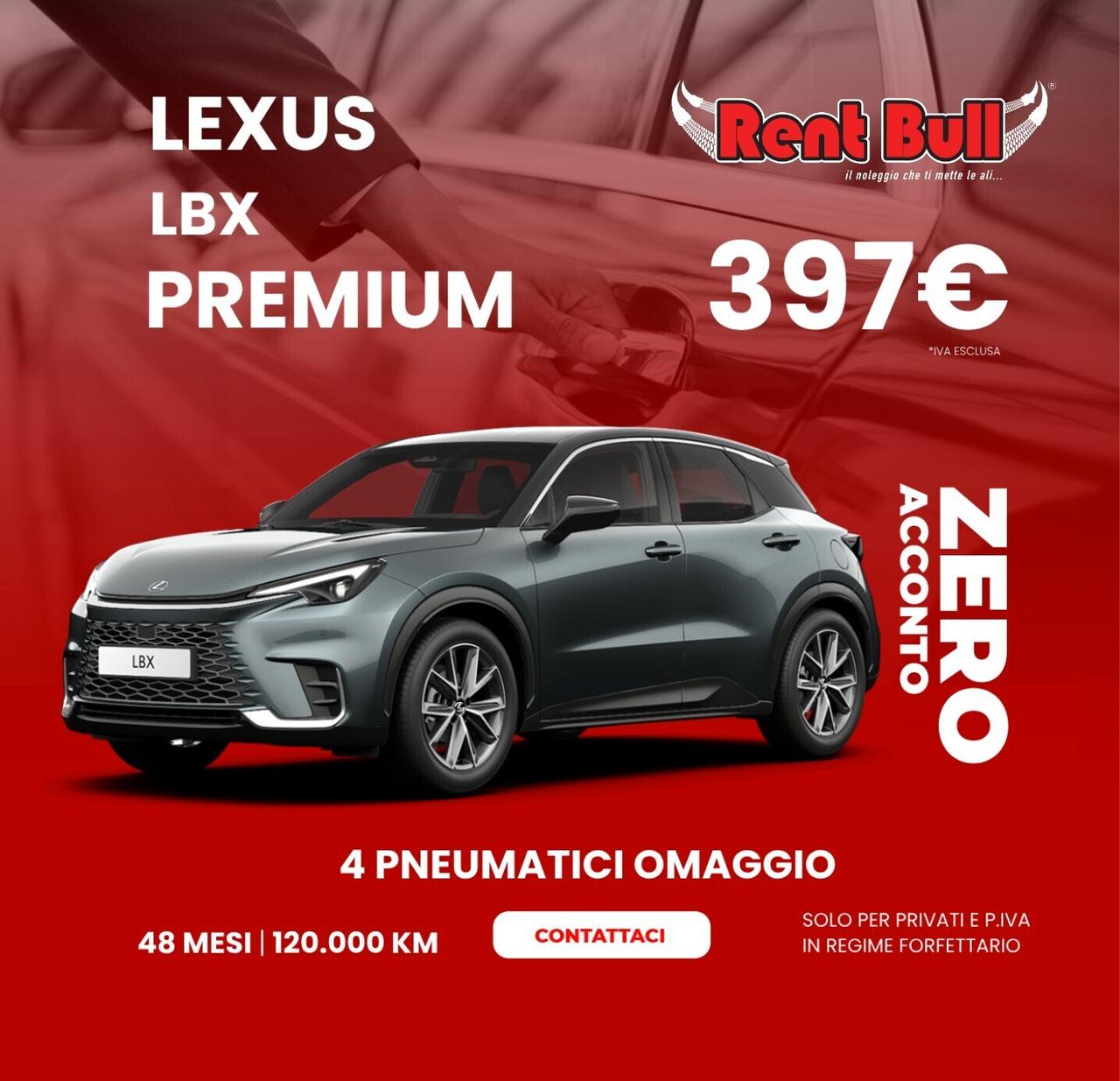 NOLEGGIO A LUNGO TERMINE LEXUS LBX