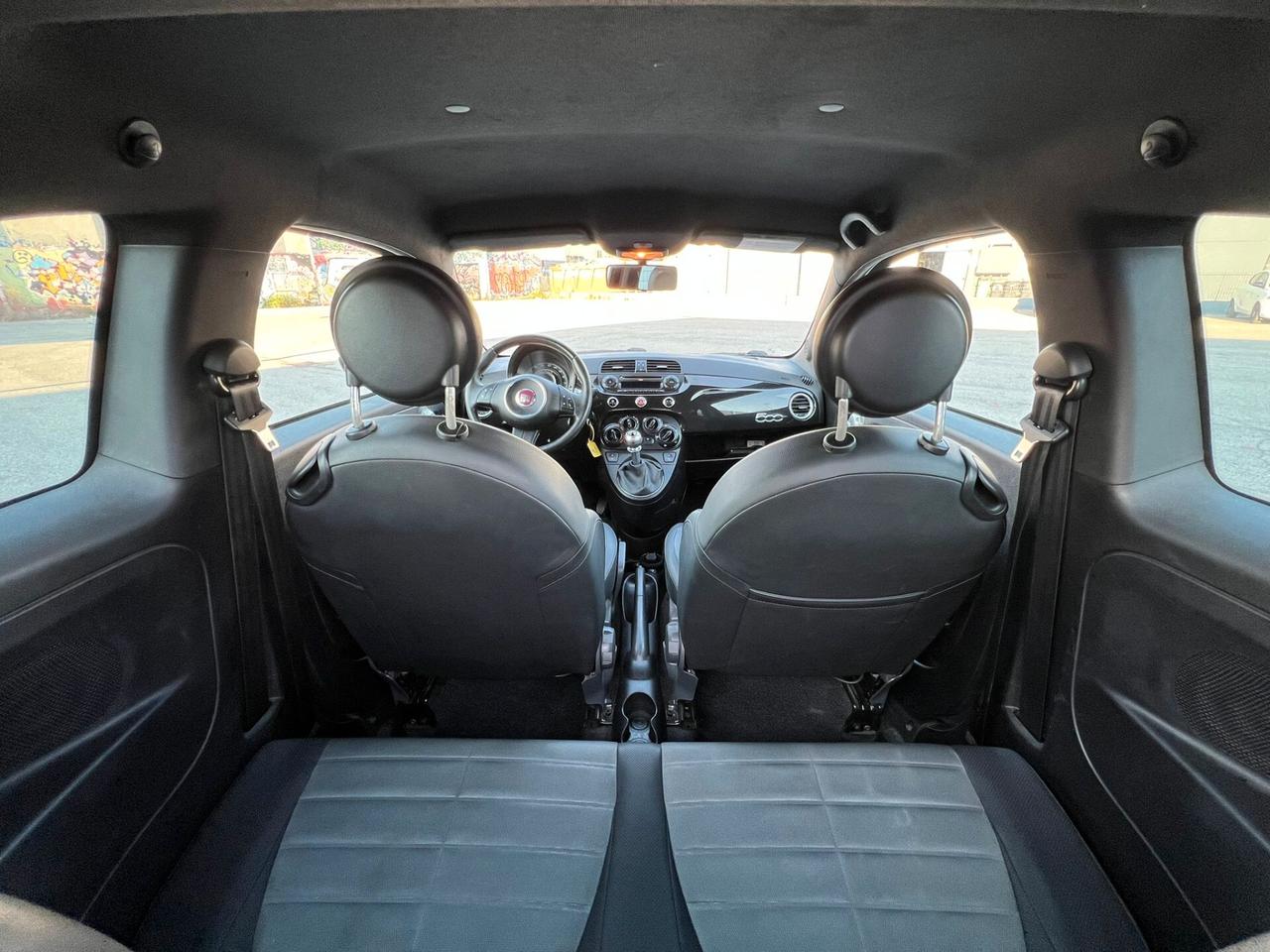 Fiat 500 1.2 Matt black