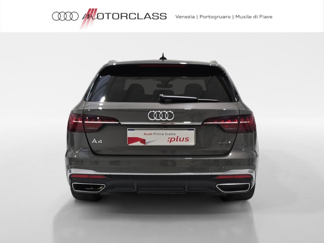 Audi A4 avant 40 2.0 tdi mhev 204cv s line edition quattro s tronic