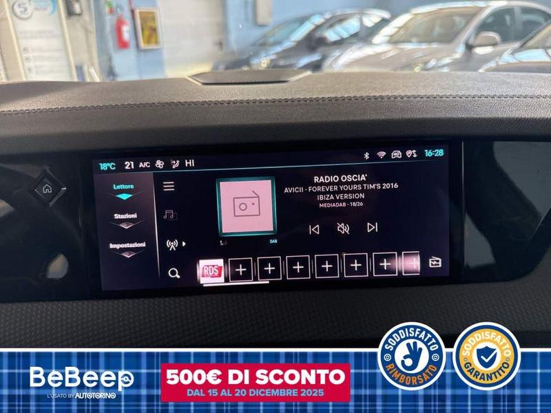 DS DS4 1.2 PURETECH CROSS RIVOLI 130CV AUTO