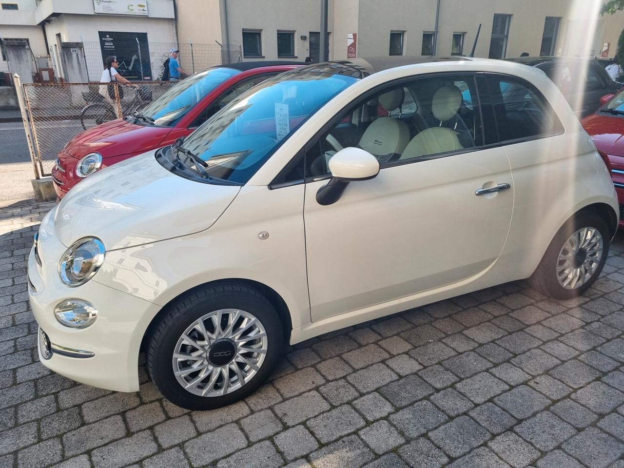 Fiat 500 lounge 69 cv anno 2016 km 54000 neopat