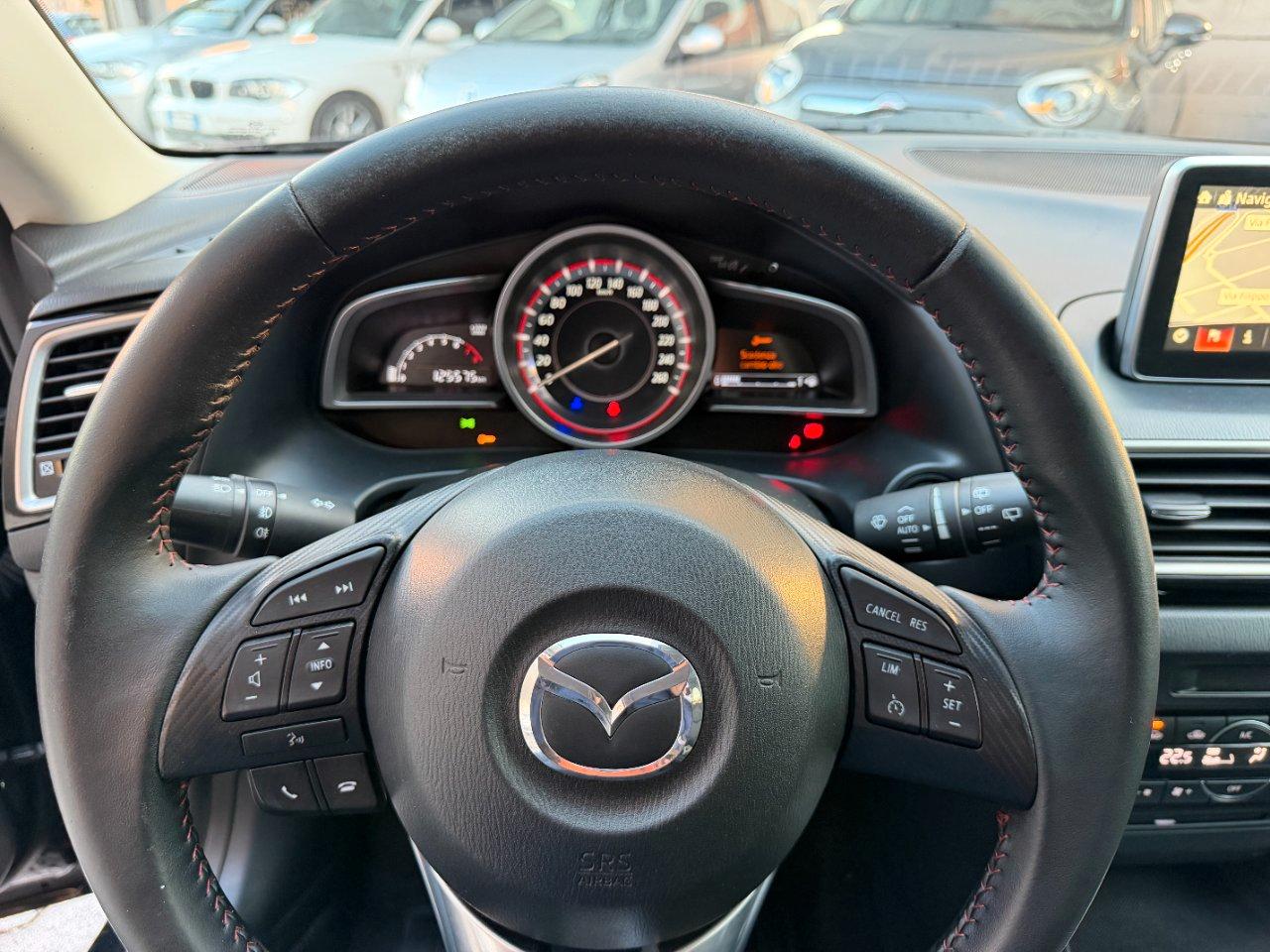 Mazda 3 5 Porte 3 5p 1.5 Evolve 100cv E6 NAVI+XENON+PDC NEOPATENTATI OK