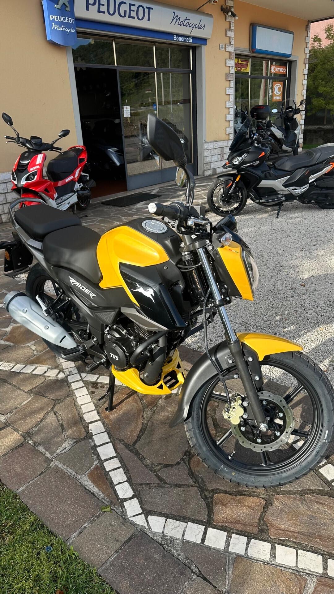 Tvs Raider 125 euro 5+