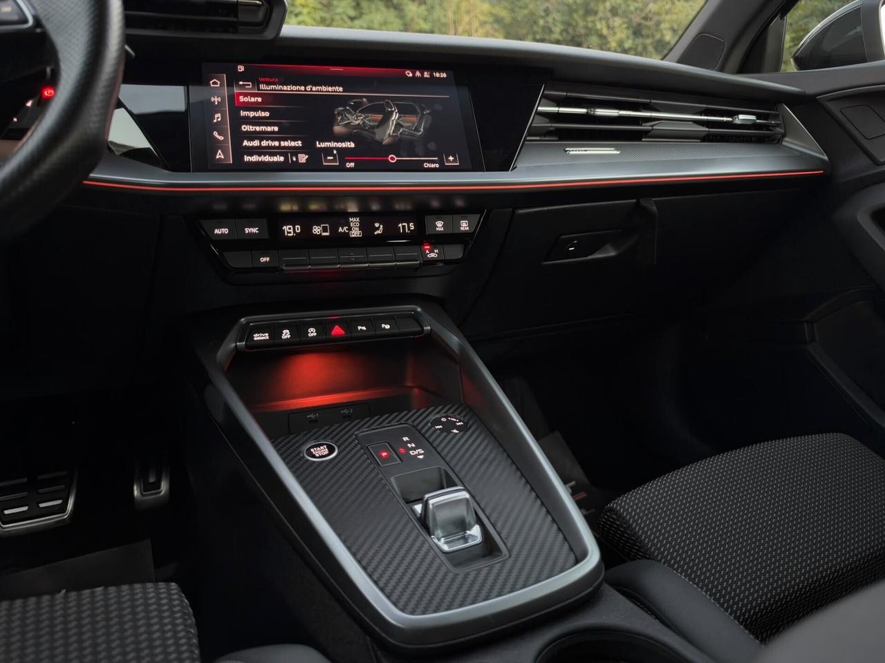 Audi A3 SPB 35 TDI 150 CV - S-LINE - S-TRONIC MY 22 FULL PELLE- MATRIX