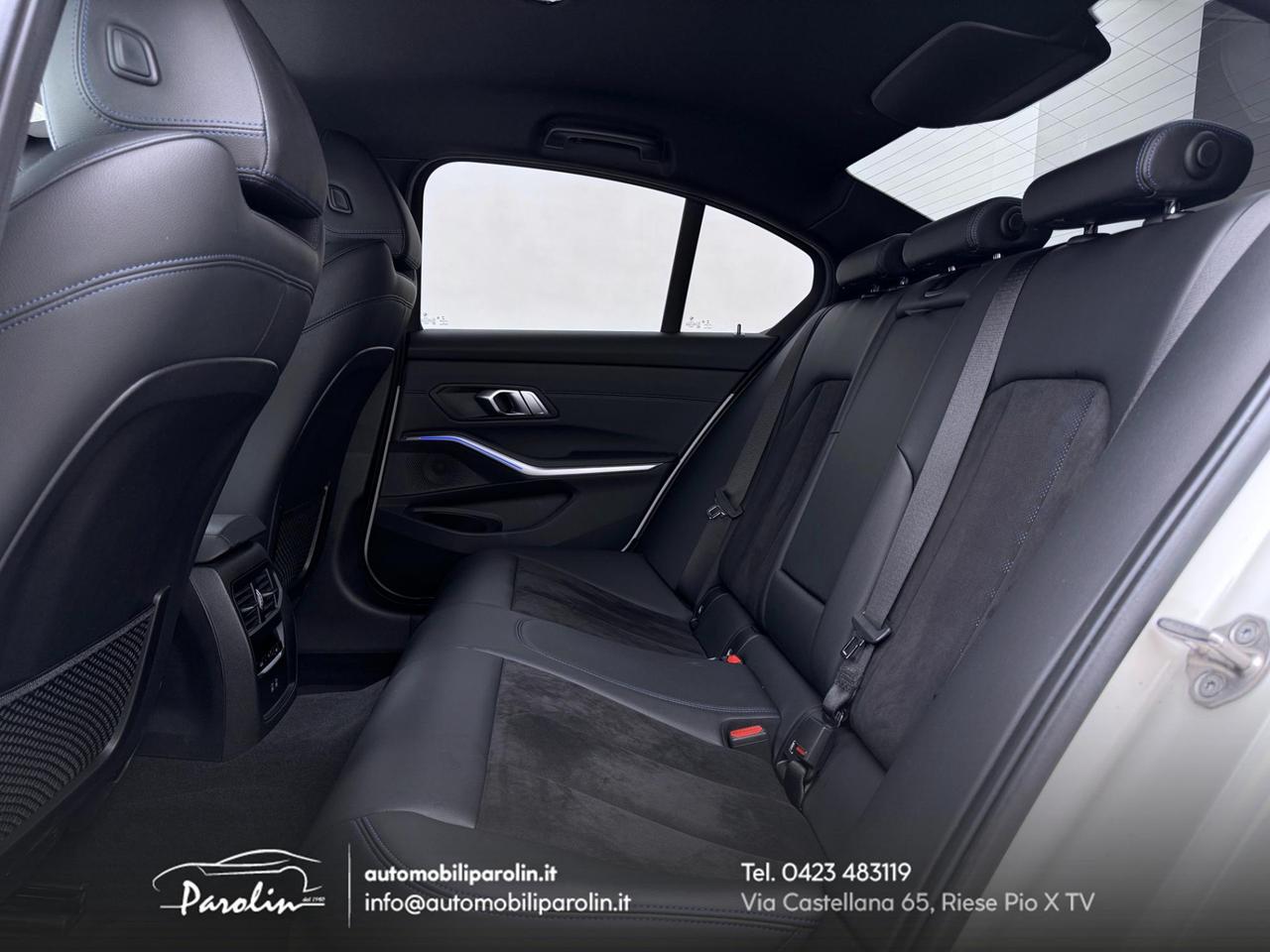 BMW Serie 3 Berlina 318d 48V Msport auto LED-CarPlay-Telecamera