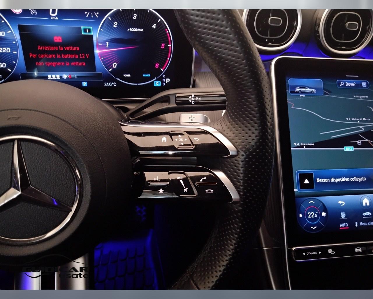 Mercedes-Benz Classe C-S206 SW 2021 - C SW 220 d mhev AMG Line Advanced 197cv auto
