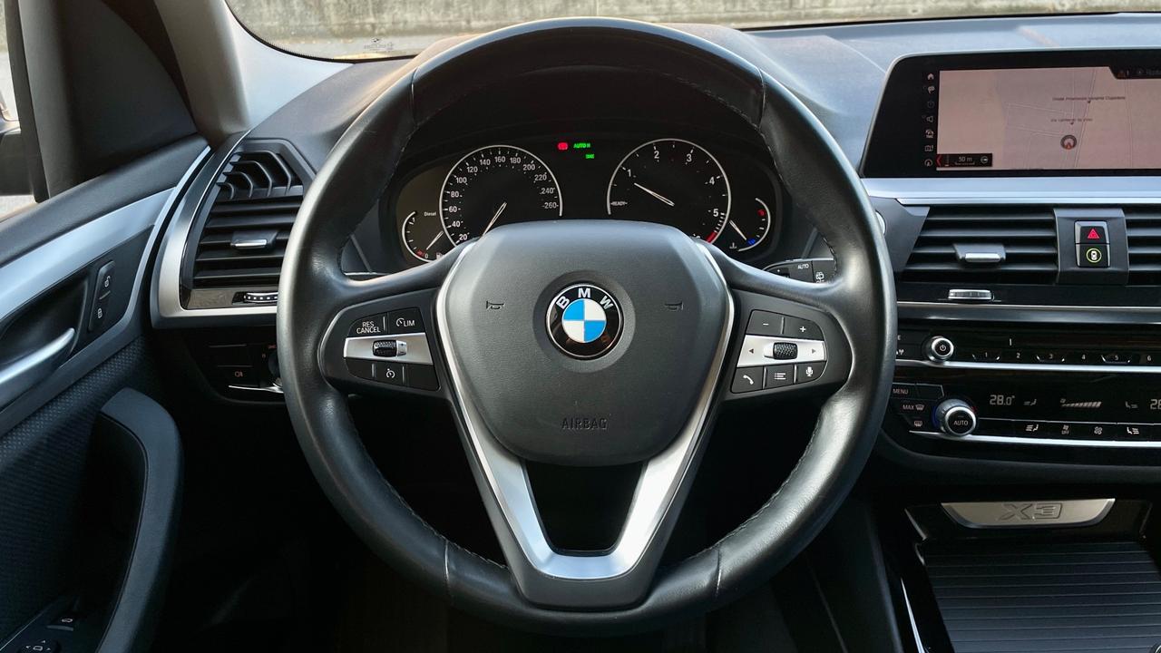 BMW X3 XDRIVE20D 48V 2.0 BUSINESS ADVANTAGE 190CV - FULL LED, TETTO, CAR PLAY