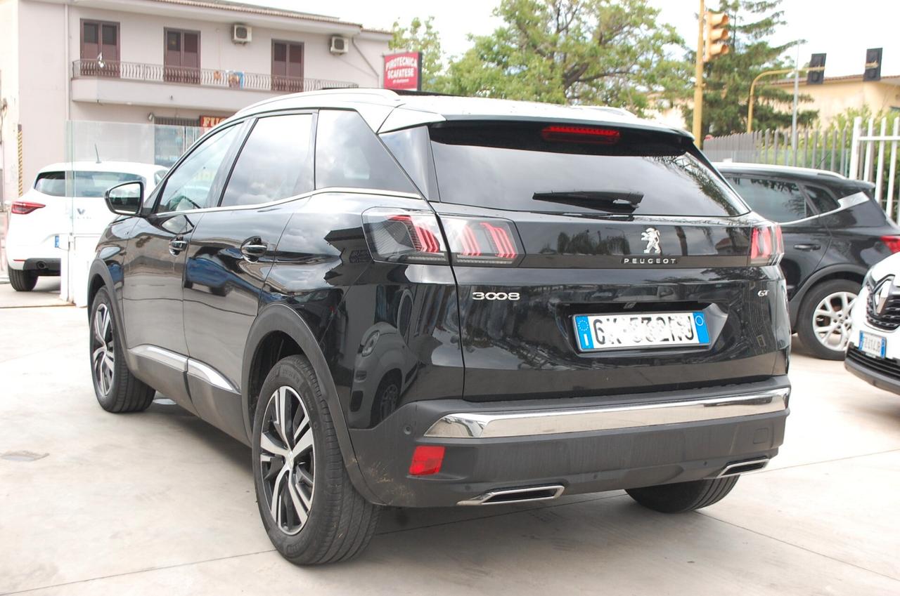 Peugeot 3008 1.5 bluehdi 131CV EAT8 GT Pack S&S Uff Italy Tetto