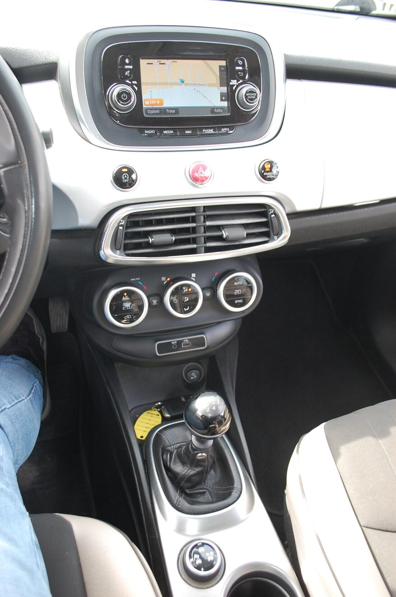 Fiat 500X 1.6 mjt Lounge 4x2 120CV Uff Italy Xenon Navi USB