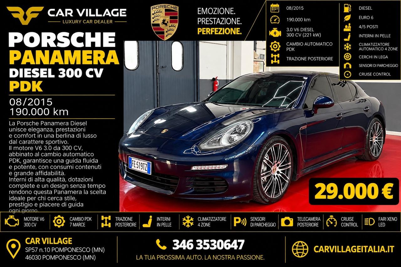 Porsche Panamera 3.0 Diesel Edition