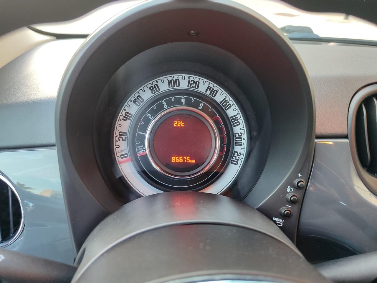 Fiat 500 1.2 BENZ.69CV 2017 ( KM 86600)