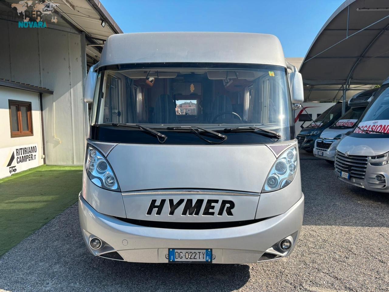HYMER B654 SL - motorhome con letto alla francese in coda e garage foro 96x87