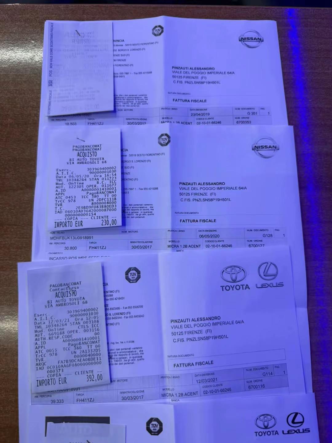 Nissan Micra 1.2benzina - 2017