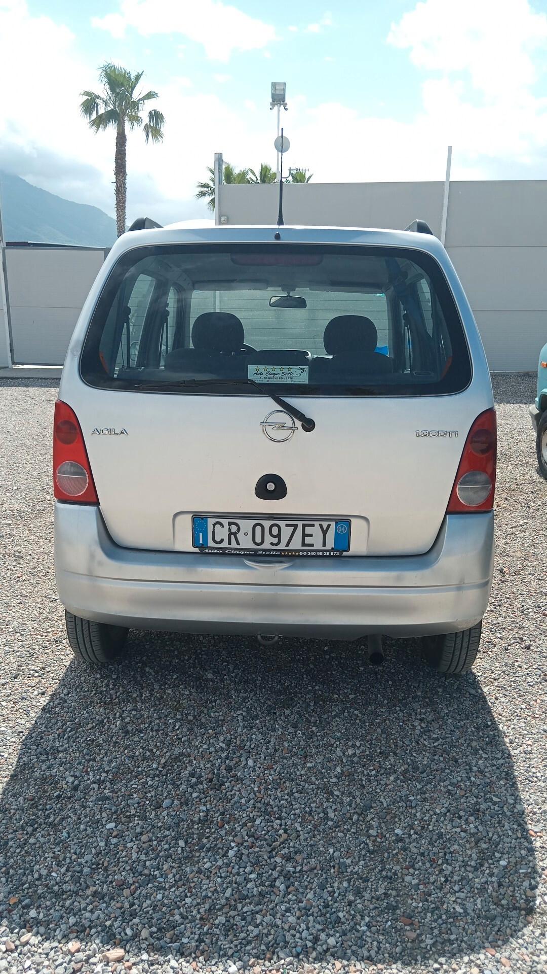OPEL AGILA 1.3 DISEL C.V 70 MOTORE FIAT PER NEO PATENTATI